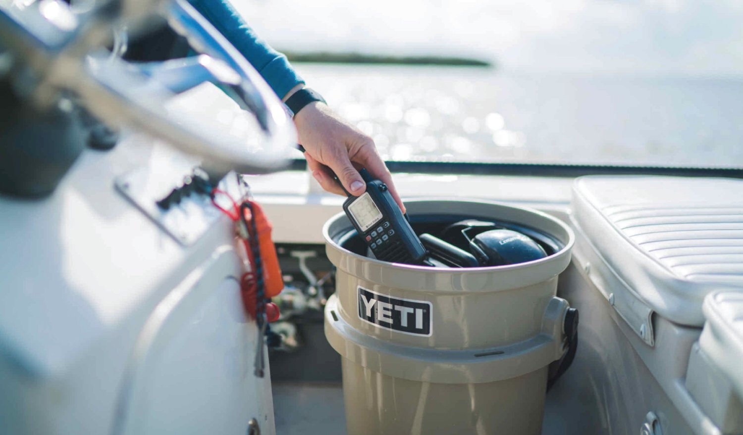 Fishing Rod Holder Compatible with YETI LoadOut Bucket