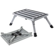 On The Road Heavy Duty Steel Folding Step with Anti Slip