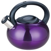 Royal Deluxe Stainless Steel Whistling Kettle 2.5L Purple     