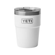 Yeti Rambler 16oz Stackable Cup - White