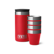 YETI Shot Glasses & Case Rescue Red