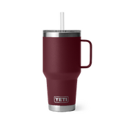 Yeti Rambler 35 oz Straw Mug Wild Vine Red