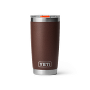 Yeti Rambler 20 oz Tumbler MS Wetlands Brown