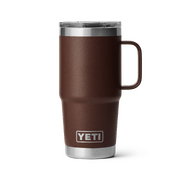 Yeti Rambler 20 oz Travel Mug Wetlands Brown