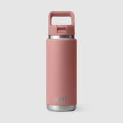 Yeti Rambler 26 oz C Straw Bottle - Sandstone Pink