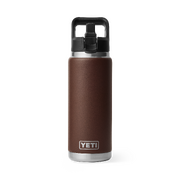 Yeti Rambler 26 oz C Straw Bottle Wetlands Brown