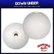 2 x Crab'n Gear Heavy Duty Crab Pot Float 150mm | White Foam Round