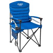 Quest Outdoors Castaway Hard Arm Camp Chair – Regal Blue