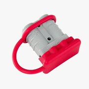 Hard Korr Dust Cover for Anderson-Style Electrical Connectors - Red