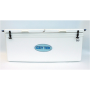 ICEY TEK 160L Long Ice Box Cooler (Split lid only) - White