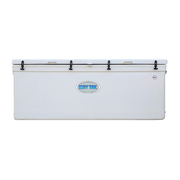 ICEY TEK 600L Long Ice Box Cooler - White