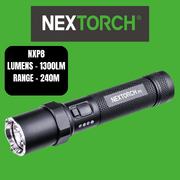 Nextorch P8 Flashlight - 1300 Lumens