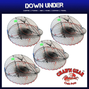 4 x Crab'n Gear Pop Up Crab Pot 1100mm       