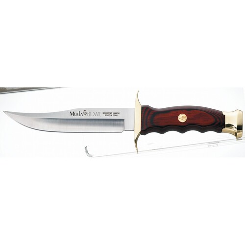 Muela Bowie Knife 22 / Coral Wood Handle